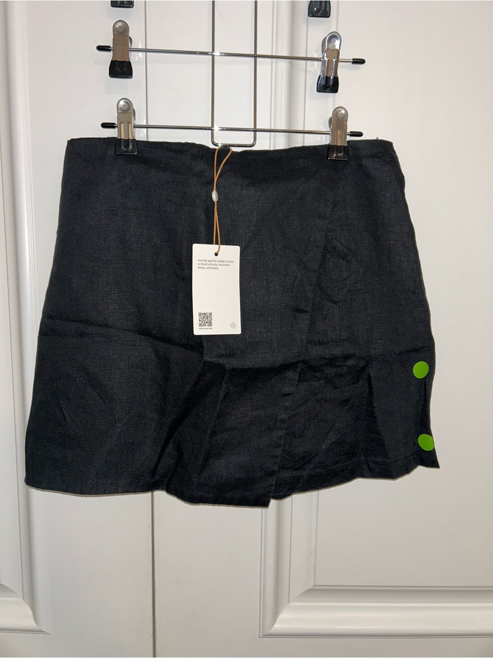 100% European Linen Skort